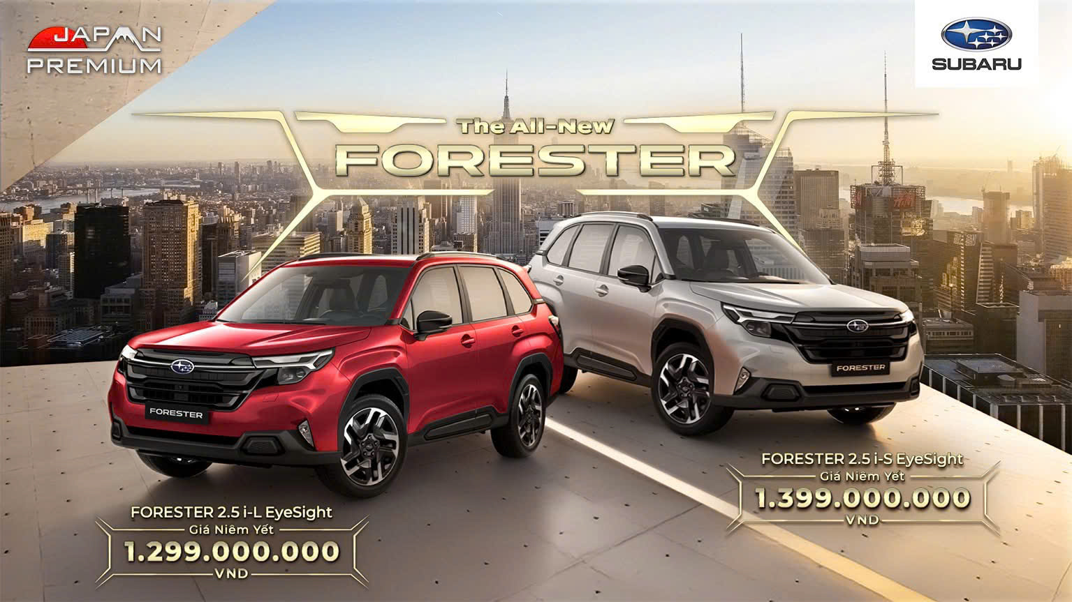 Subaru Forester 2026 tổng thể